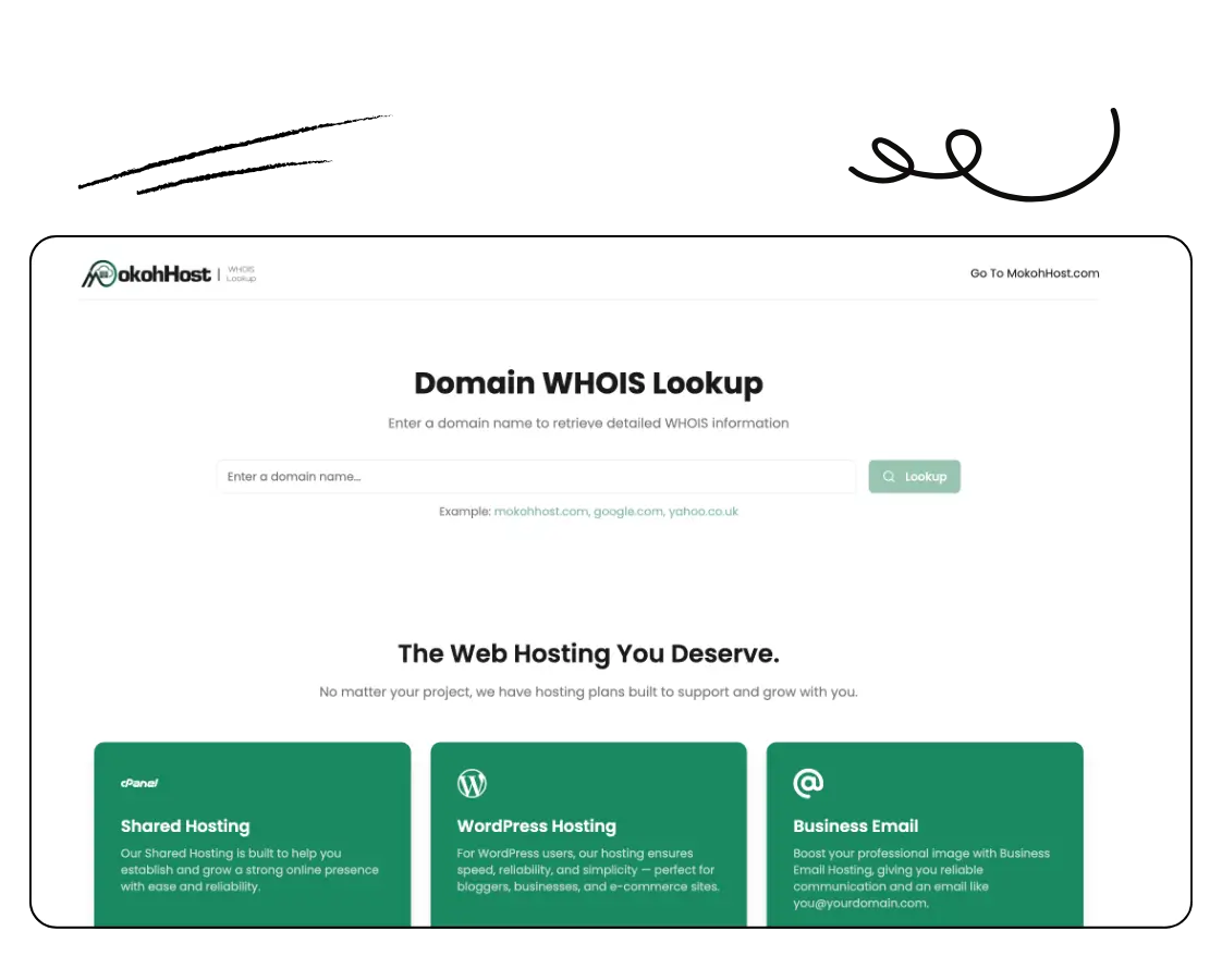 whois lookup tool